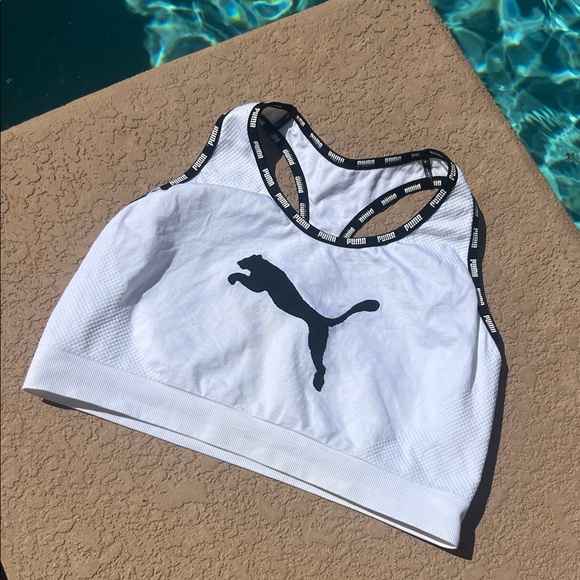 Puma Racerback Sports Bra - Picture 8 of 8